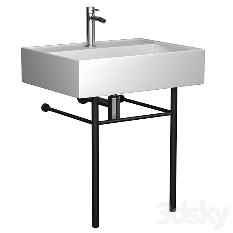 Nameeks Teorema sink and Rexa design 4 mixer 3D Model