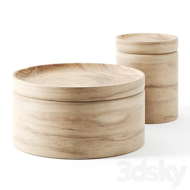 Namibia Coffee Tables by uniqwa collections 3D Model