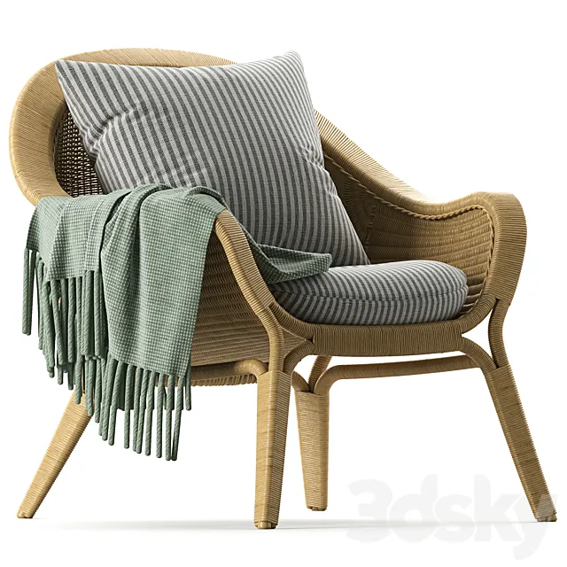 Nanna ditzel armchair 3D Model