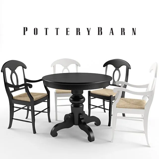 Napoleon Rush Seat Chair 3D Model