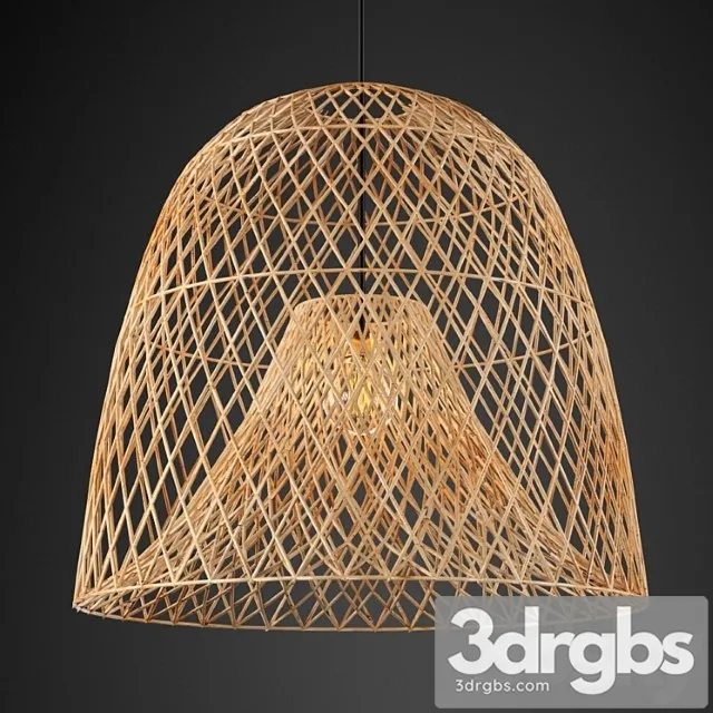 Nassa basket pendant light 3D Model Free