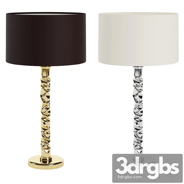 Nastolnaia Lampa Porta Romana Crushed Column Lamp 3D Model Free