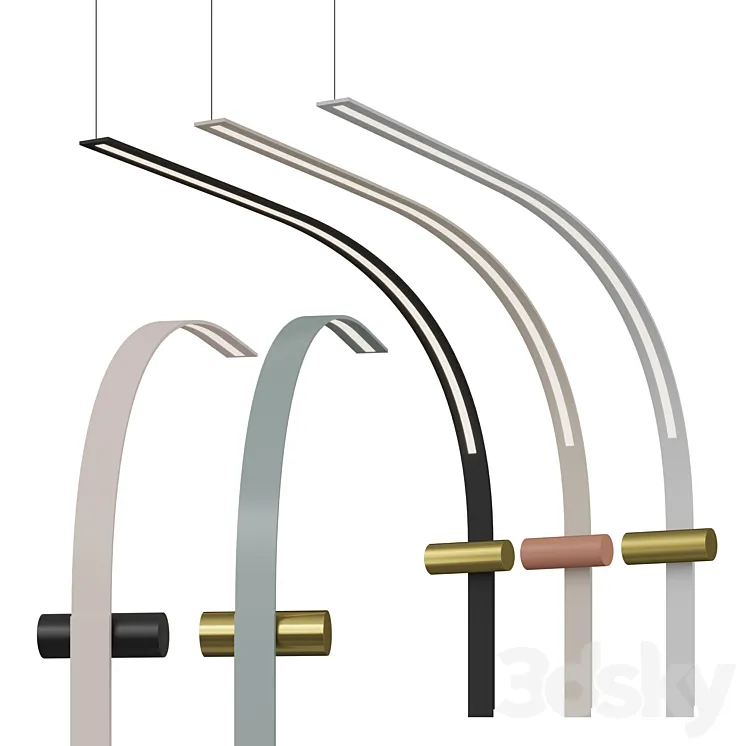 NASTRO BY TOOY | Wall Lamps 3D Model Free