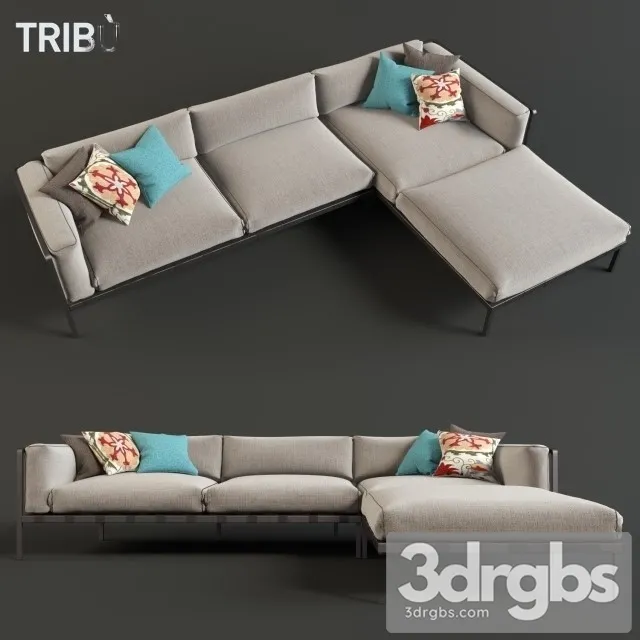 Natal ALU Sofa 3D Model Free