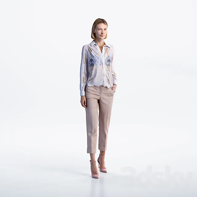 Natalia 1019 3D Model