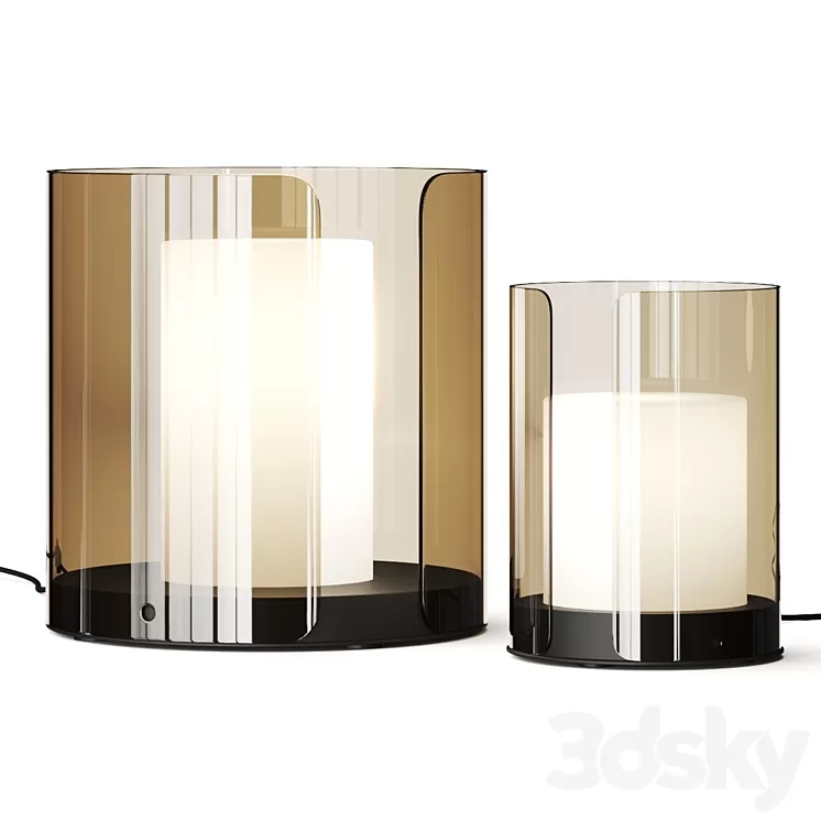 Natevo Alba Table Lamps 3D Model Free