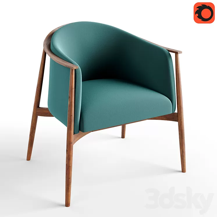 Natevo Tekton Chair 3D Model