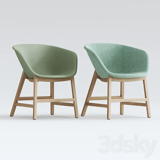 Nathan Rhodes Design Norr Lounge Chair 3DModel