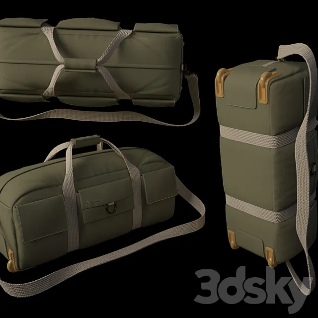 National Geographic Duffel Bag 3DModel