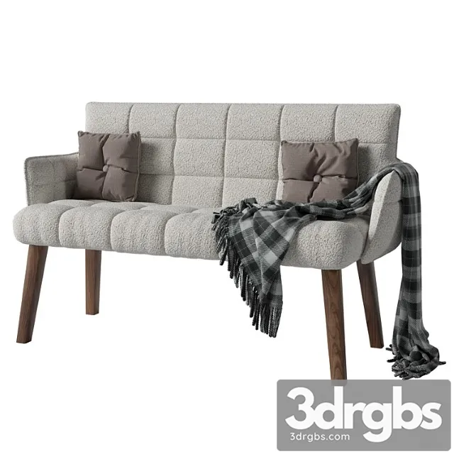 Natisa Jasmine Sofa 3D Model Free