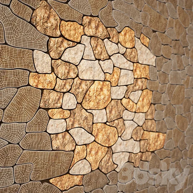 Natural Stone 3D Model