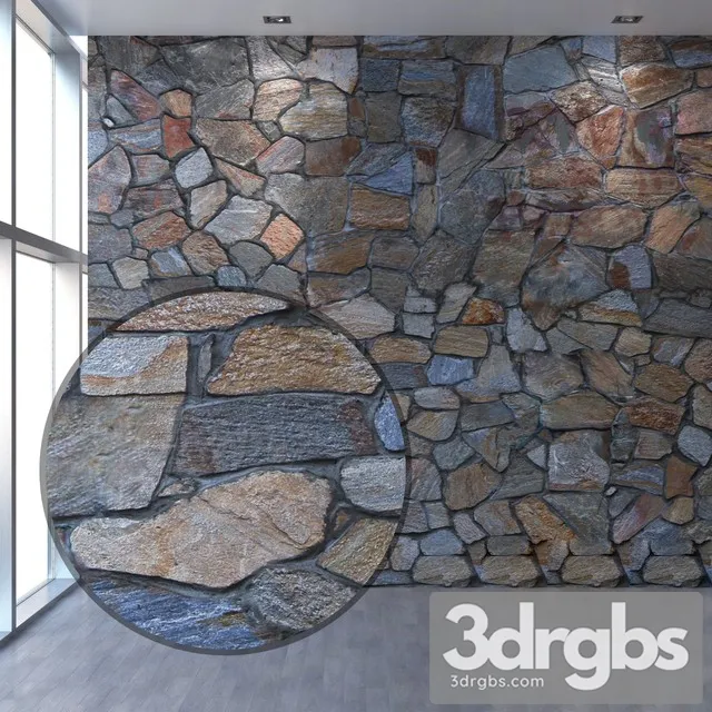 Natural stone 496 3D Model Free