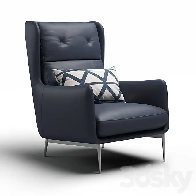 Natuzzi After Eight 3D Model