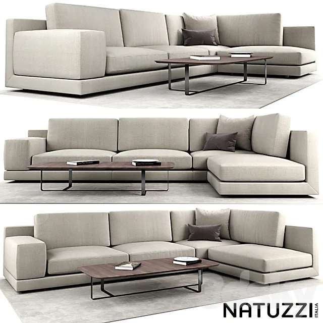 Natuzzi agora 3D Model