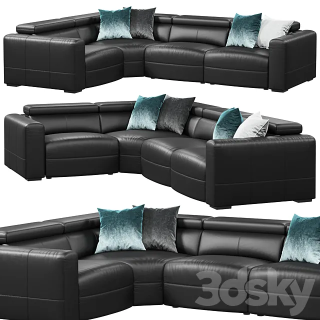 Natuzzi Balance sofa 3DModel