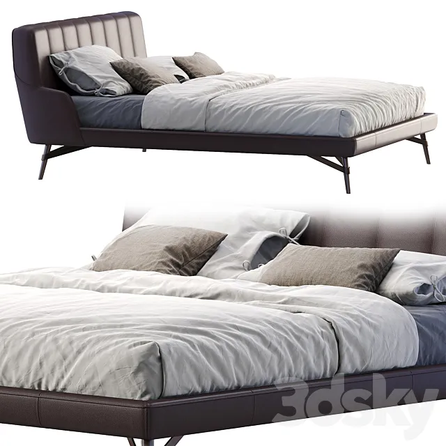 Natuzzi bed SVEVO 3DModel