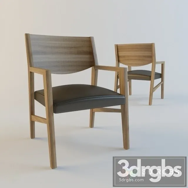 Natuzzi Brera Chair 3D Model Free