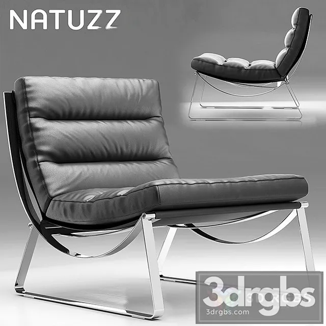 Natuzzi  Cammeo Armchair 3D Model Free