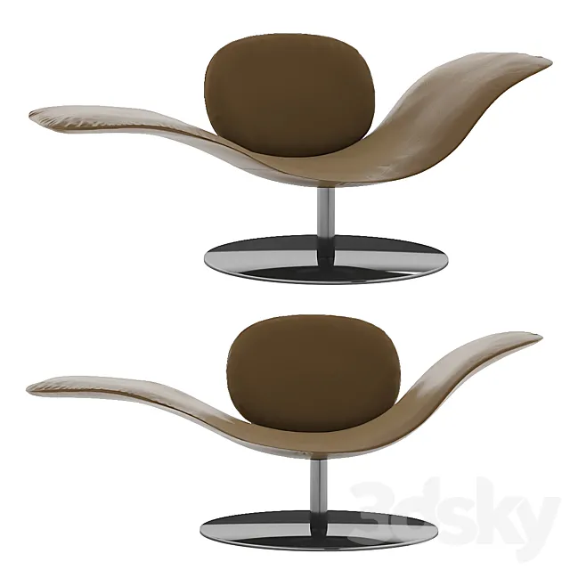 Natuzzi DOVE Chaise longue 3DModel