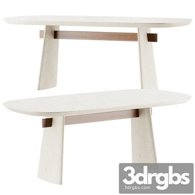 Natuzzi Italia Adam Table 3D Model Free