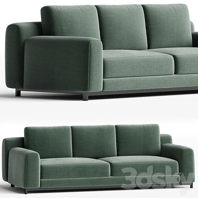 Natuzzi Leaf Sofa 3D Model