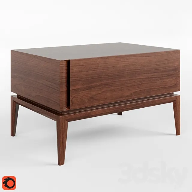 Natuzzi Munari Side Table 3DModel