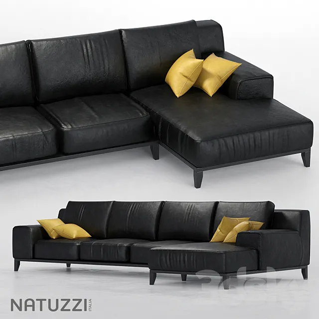 Natuzzi Opera sofa 3DModel