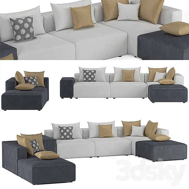 natuzzi sofa 3DModel
