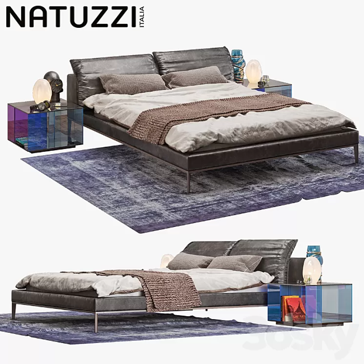 Natuzzi vela set 3D Model