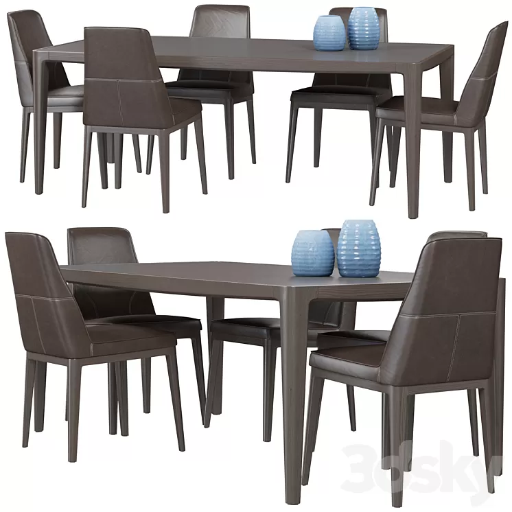 Natuzzi Vesta Chair 3D Model