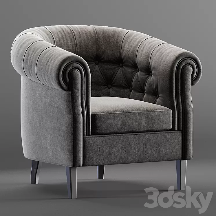 NATUZZI_QUEEN 3D Model