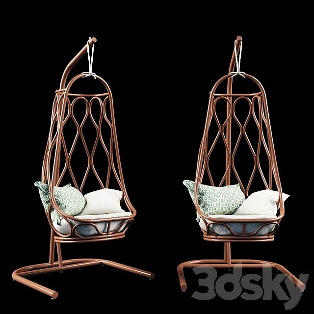 nautica swing chair 3D Model