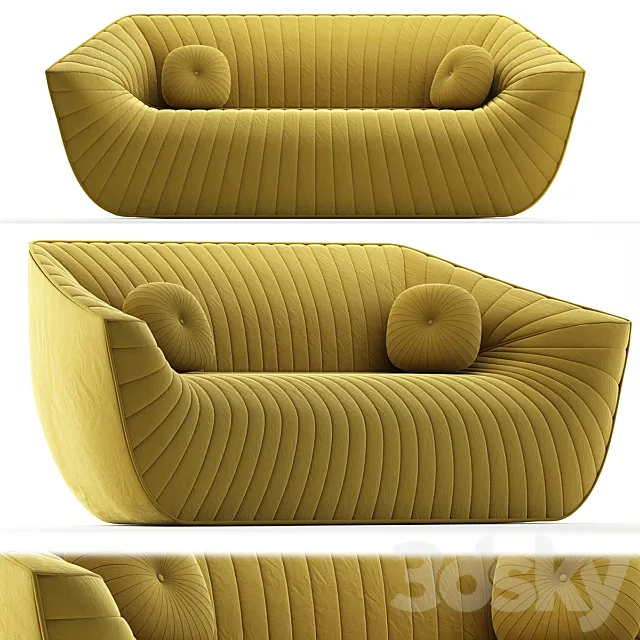 Nautil Sofa by Cedric Ragot for Roche Bobois 3DModel