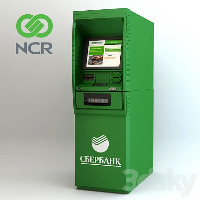 NCR ATM 6622 3D Model