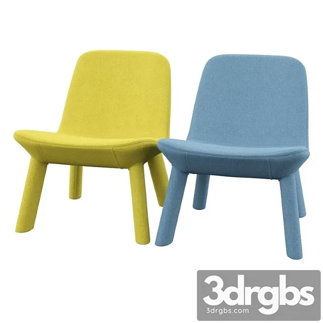 Neat lounge chair 2 3D Model Free