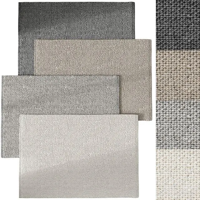 Nebraska Floor Rug 3D Model