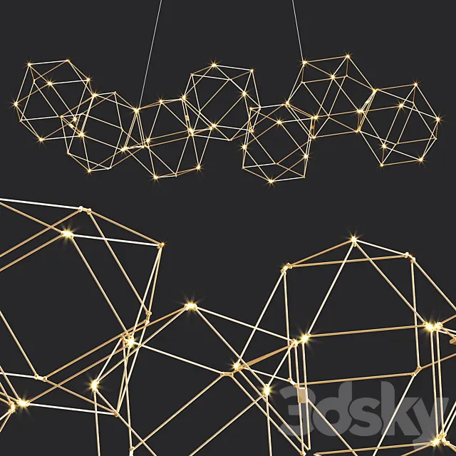 Nebula LED Chandelier Free Download