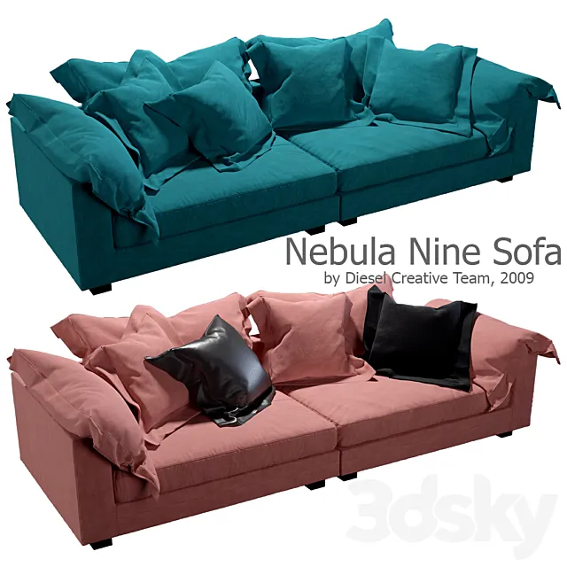 Nebula Nine Sofa 3DModel