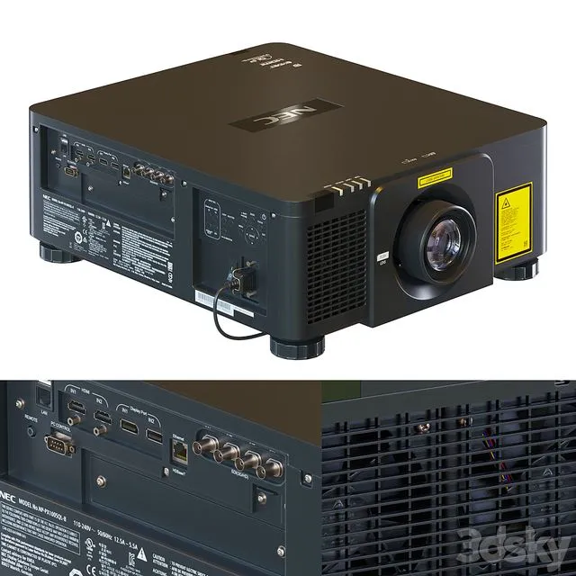 NEC Projector 3D Model