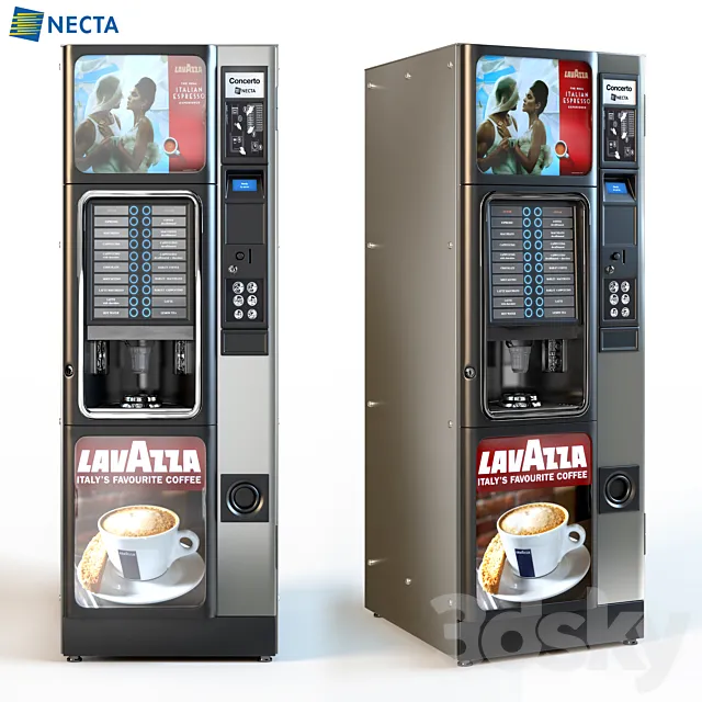 Necta Concerto 3D Model