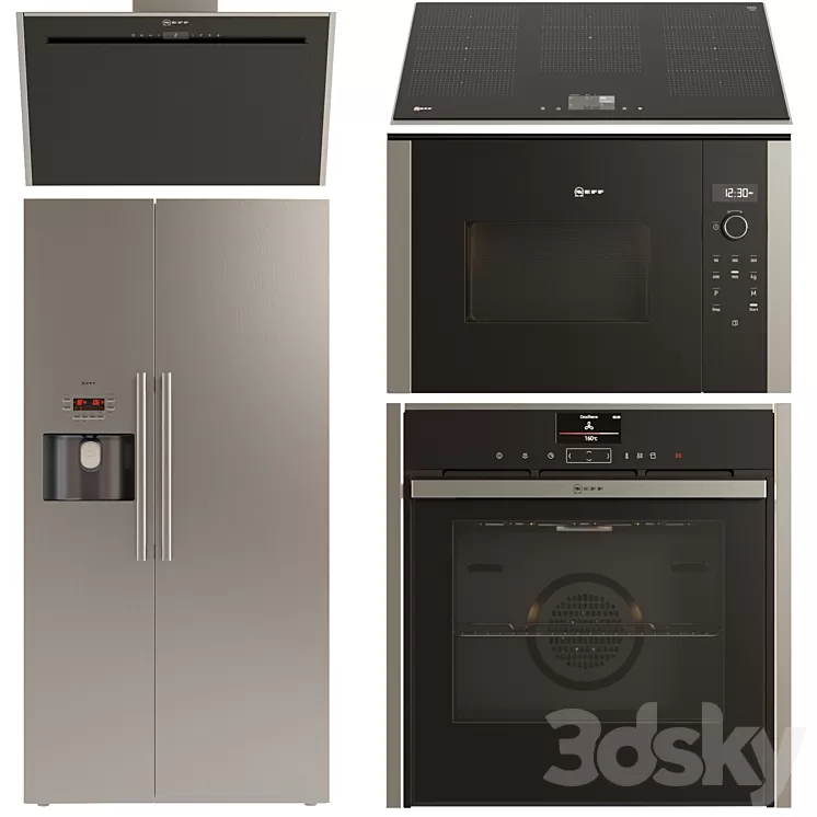 Neff Technique Set 3D Model