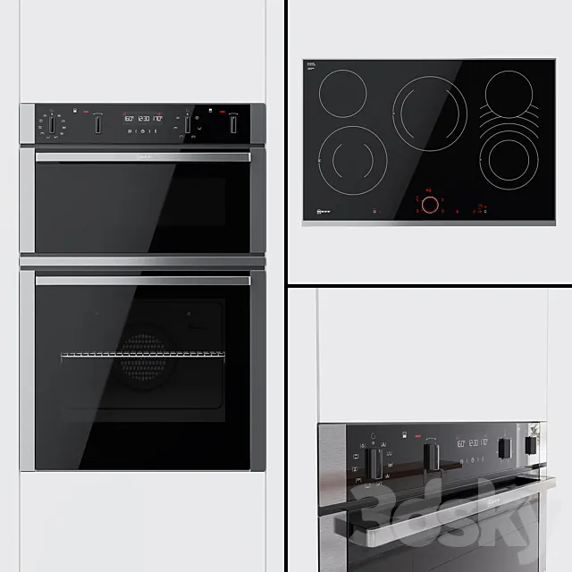 Neff - U2acm7hn0b Dual Oven And T18ts28n0 Hob Free Download