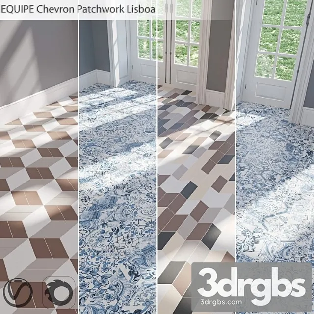 Negro Tile 2 3D Model Free
