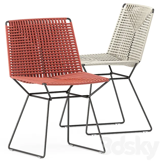 NEIL TWIST CHAIR by Mdf Italia 3D Model