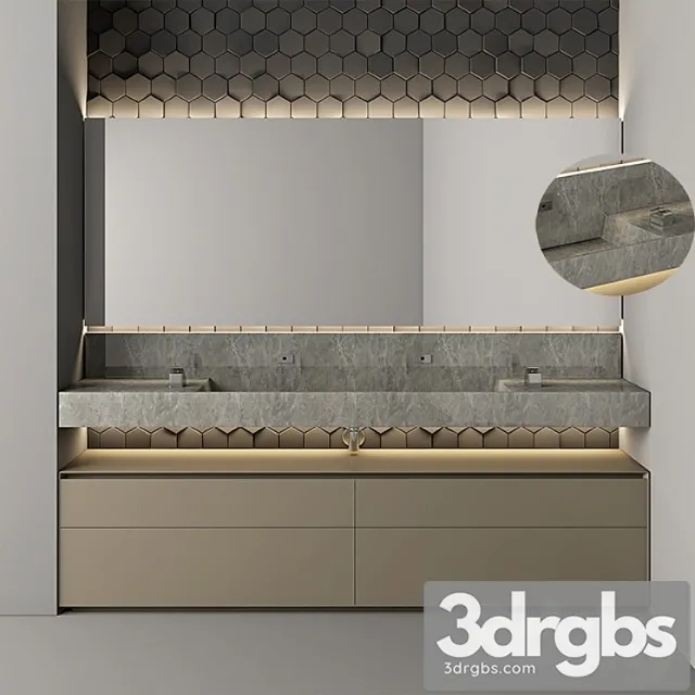 Nella Vetrina Puro Serie 3D Model Free