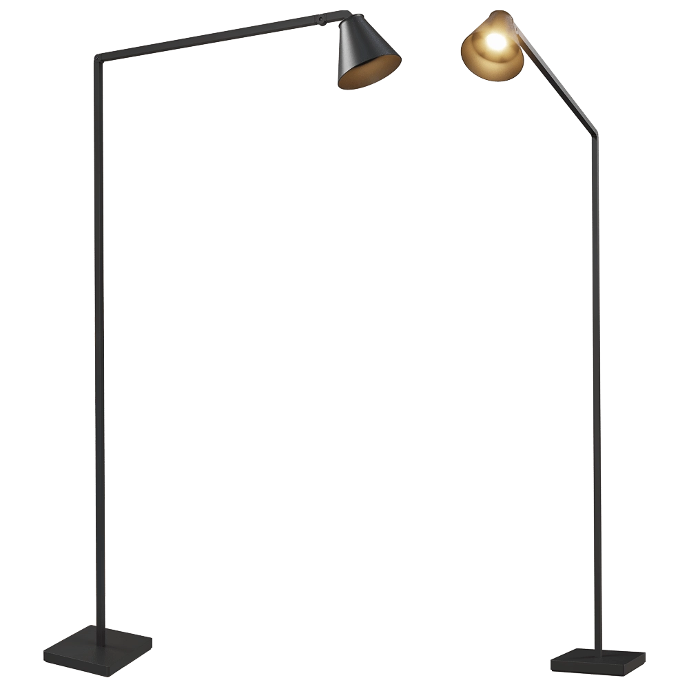 Nemo Lighting - Floor lamp Untitled Reading cone 3D Model