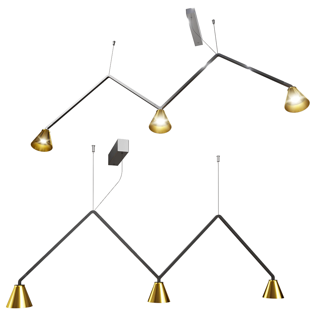 Nemo Lighting - Pendant lamp Dabliu 3D Model