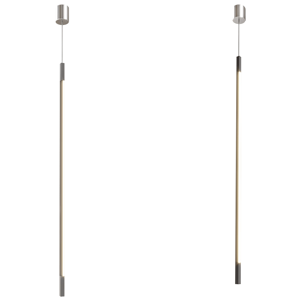 Nemo Lighting - Pendant lamp LINESCAPES VERTICAL 3D Model