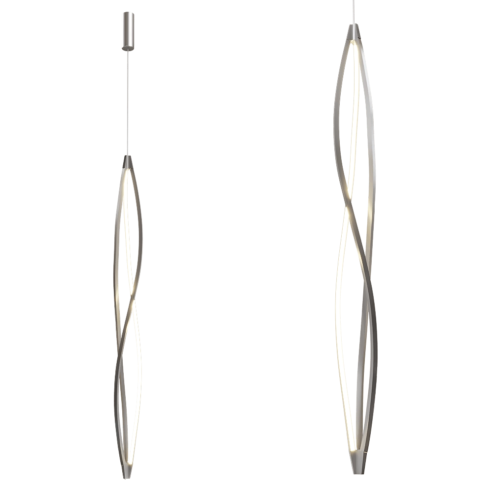 Nemo Lighting - Pendant lamp The Wind Vertical 3D Model