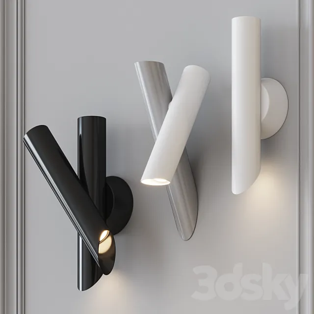 Nemo Lighting - Tubes wall lamps 3DModel